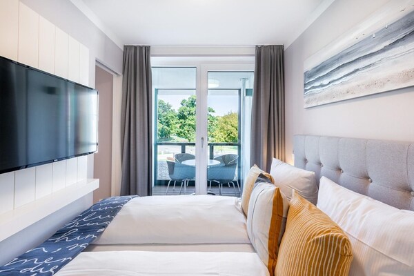 Foto van Park-View Verblijf vlakbij de zee - Vakantiehuis in Travemünde - BedRoom