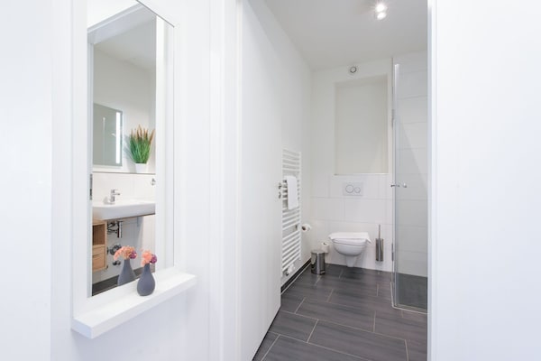 Foto van Parkside Nook met sauna - Vakantiehuis in Travemünde - BathRoom
