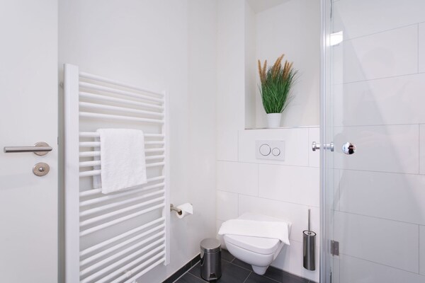Foto van Parkside Nook met sauna - Vakantiehuis in Travemünde - BathRoom