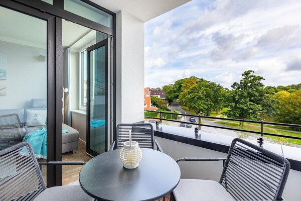 Foto van Parkside Retreat nabij Baltic - Vakantiehuis in Travemünde - TerraceBalcony