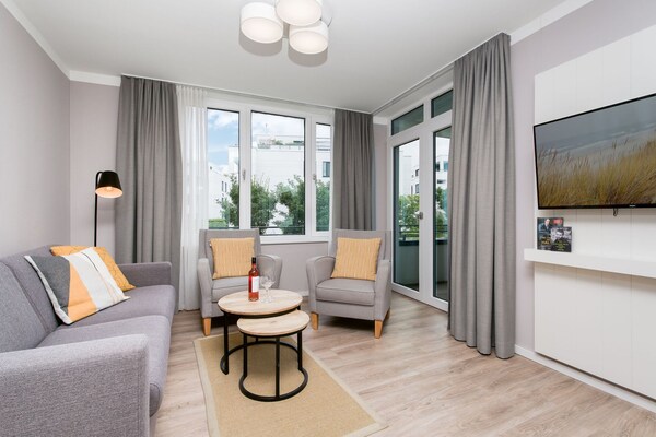 Foto van Vlak terrein op het westen nabij de kust - Vakantiehuis in Travemünde - LivingRoom