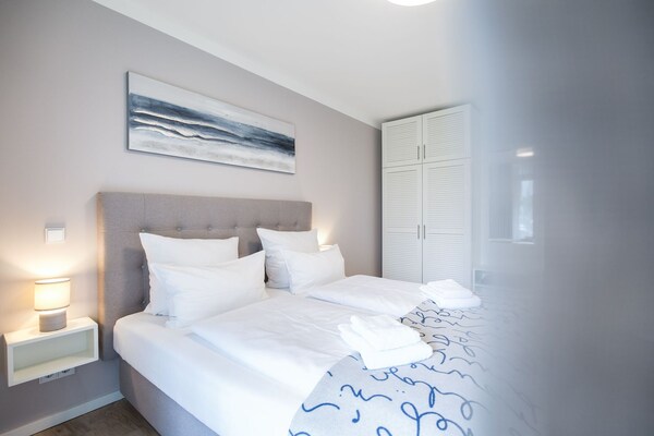 Foto van Vlak terrein op het westen nabij de kust - Vakantiehuis in Travemünde - BedRoom