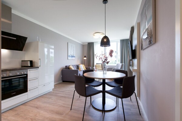 Foto van Vlak terrein op het westen nabij de kust - Vakantiehuis in Travemünde - DiningRoom