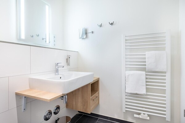 Foto van Vlak terrein op het westen nabij de kust - Vakantiehuis in Travemünde - BathRoom