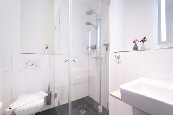Foto van Vlak terrein op het westen nabij de kust - Vakantiehuis in Travemünde - BathRoom