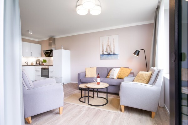 Foto van Vlak terrein op het westen nabij de kust - Vakantiehuis in Travemünde - LivingRoom