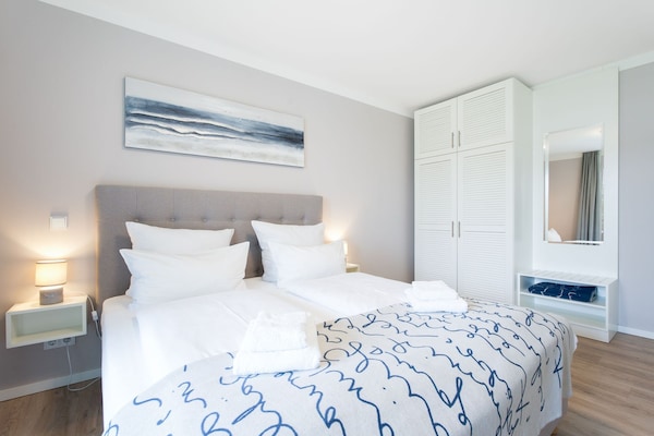 Foto van Vlak terrein op het westen nabij de kust - Vakantiehuis in Travemünde - BedRoom