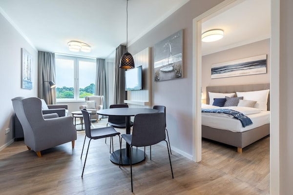 Foto van Kusthoekje met oostelijke loggia - Vakantiehuis in Travemünde - DiningRoom