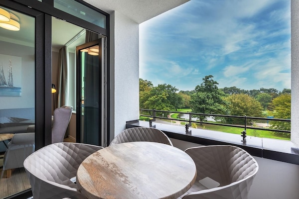 Foto van Kusthoekje met oostelijke loggia - Vakantiehuis in Travemünde - TerraceBalcony