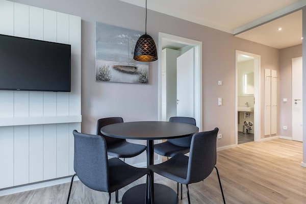 Foto van Kusthoekje met oostelijke loggia - Vakantiehuis in Travemünde - DiningRoom