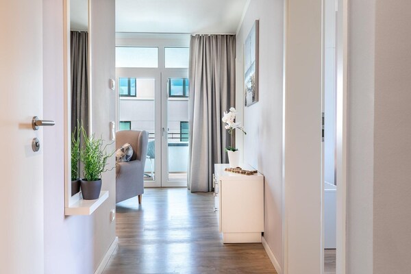 Foto van Luxe oase met bad en spa - Vakantiehuis in Travemünde - Landing