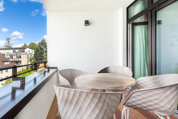Foto van Luxe oase met bad en spa - Vakantiehuis in Travemünde - TerraceBalcony