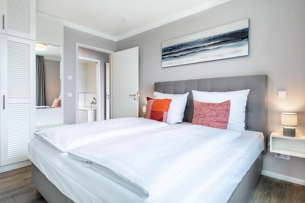 Foto van Ruim appartement met overdekt terras - Vakantiehuis in Travemünde - BedRoom