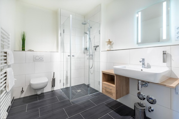 Foto van Schilderachtig kustplaatsje met sauna - Vakantiehuis in Travemünde - BathRoom