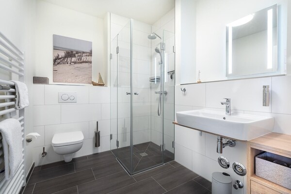 Foto van Strandverblijf inclusief saunabeleving - Vakantiehuis in Travemünde - BathRoom