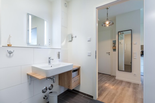 Foto van Strandverblijf inclusief saunabeleving - Vakantiehuis in Travemünde - BathRoom