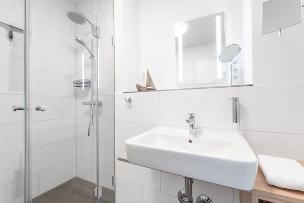 Foto van Strandverblijf inclusief saunabeleving - Vakantiehuis in Travemünde - BathRoom