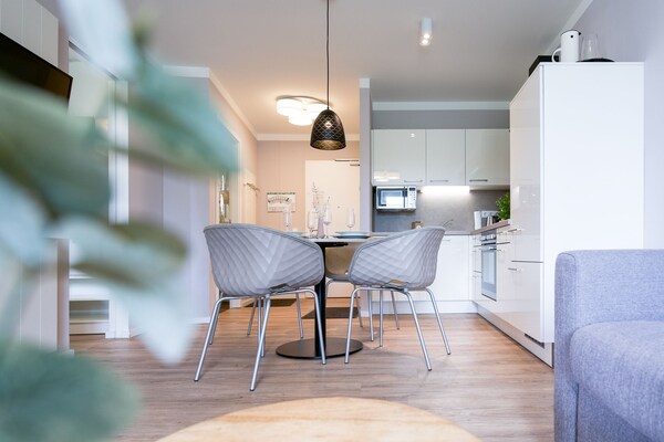 Foto van Oostappartement met gedeelde spa - Vakantiehuis in Travemünde - DiningRoom