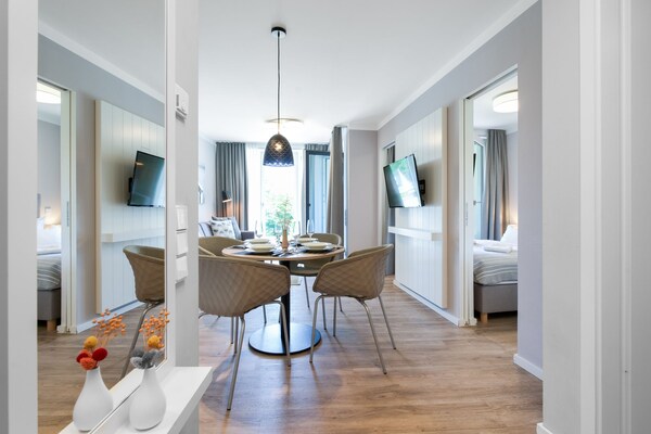 Foto van Oostappartement met gedeelde spa - Vakantiehuis in Travemünde - DiningRoom