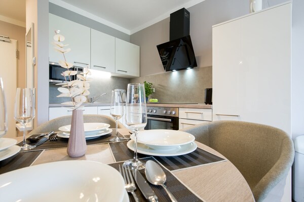 Foto van Oostappartement met gedeelde spa - Vakantiehuis in Travemünde - DiningRoom