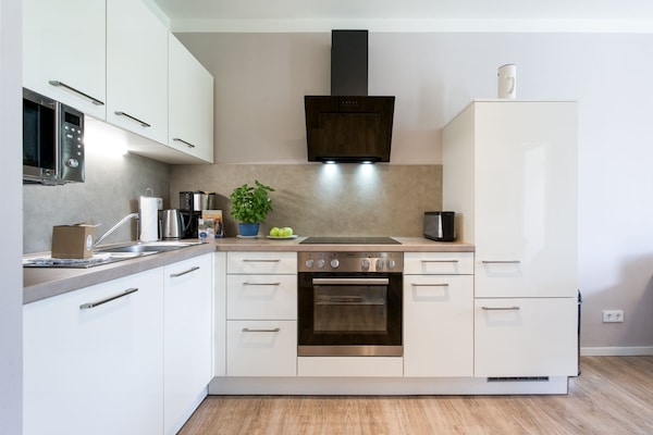 Foto van Oostappartement met gedeelde spa - Vakantiehuis in Travemünde - Kitchen