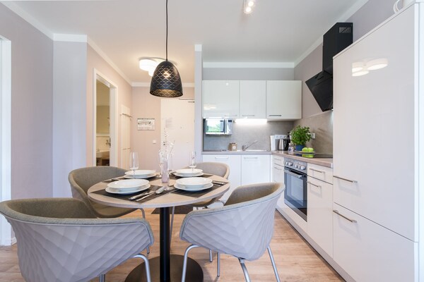 Foto van Oostappartement met gedeelde spa - Vakantiehuis in Travemünde - DiningRoom