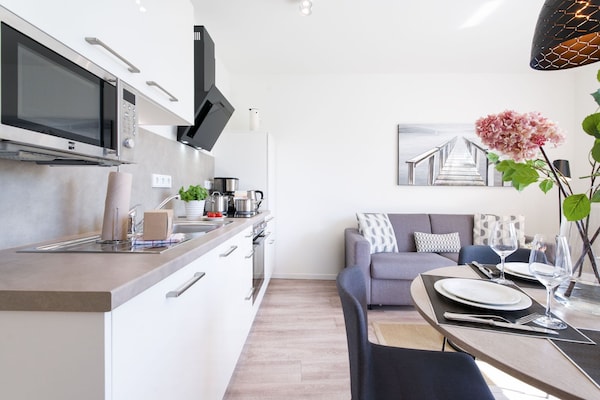 Foto van Rustplek met uitzicht op het park - Vakantiehuis in Travemünde - LivingRoom
