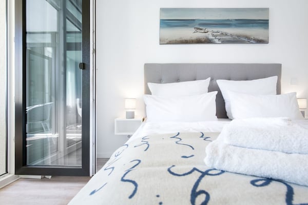 Foto van Rustplek met uitzicht op het park - Vakantiehuis in Travemünde - BedRoom