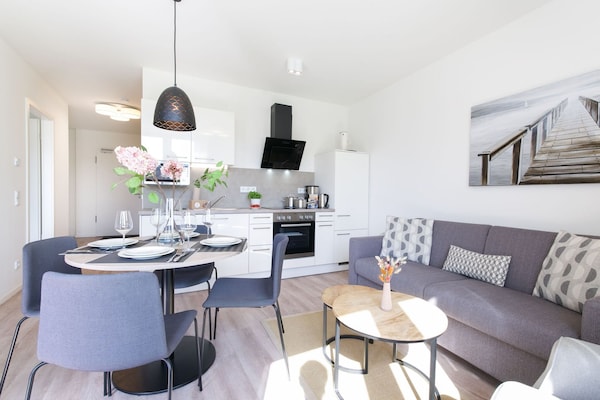 Foto van Rustplek met uitzicht op het park - Vakantiehuis in Travemünde - LivingRoom