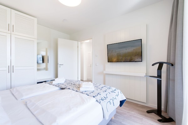 Foto van Rustplek met uitzicht op het park - Vakantiehuis in Travemünde - BedRoom