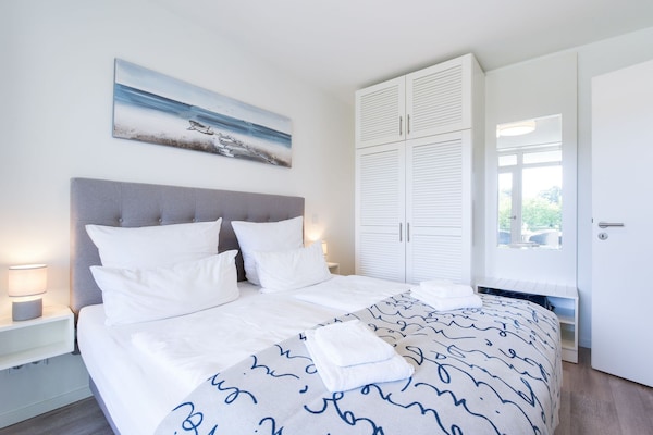 Foto van Rustplek met uitzicht op het park - Vakantiehuis in Travemünde - BedRoom