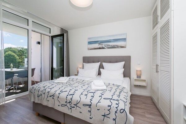 Foto van Rustplek met uitzicht op het park - Vakantiehuis in Travemünde - BedRoom