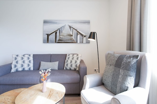 Foto van Rustplek met uitzicht op het park - Vakantiehuis in Travemünde - LivingRoom