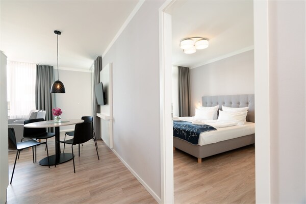 Foto van Travemünde Home met gedeelde spa - Vakantiehuis in Travemünde - BedRoom