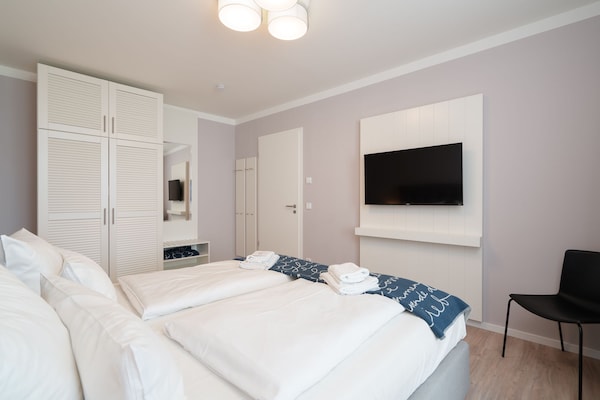 Foto van Travemünde Home met gedeelde spa - Vakantiehuis in Travemünde - BedRoom