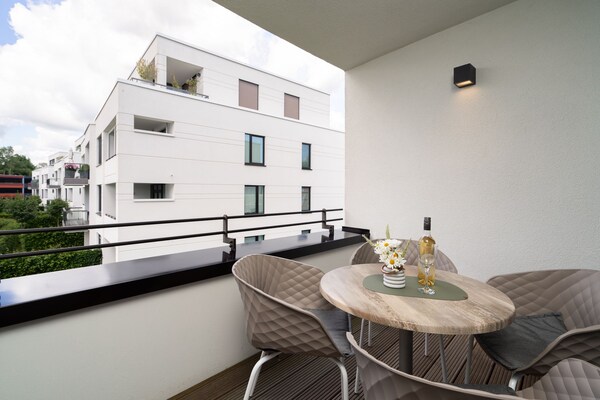 Foto van Travemünde Home met gedeelde spa - Vakantiehuis in Travemünde - TerraceBalcony