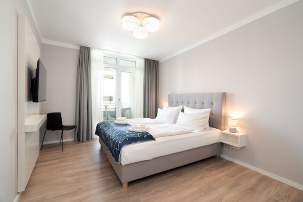 Foto van Travemünde Home met gedeelde spa - Vakantiehuis in Travemünde - BedRoom