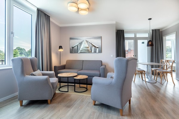 Foto van Appartement vlakbij de Oostzee - Vakantiehuis in Travemünde - LivingRoom