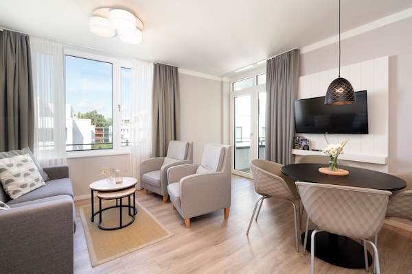 Foto van Modern vakantieappartement met zonnige loggia - Vakantiehuis in Travemünde - Untagged