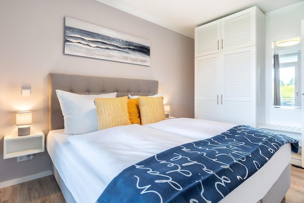 Foto van Stijlvol appartement met zonnig balkon - Vakantiehuis in Travemünde - BedRoom