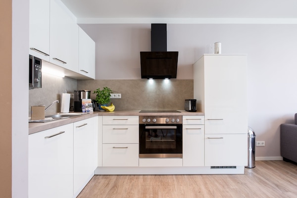Foto van Travemuende Overdekte Balkon Suite - Vakantiehuis in Travemünde - Kitchen