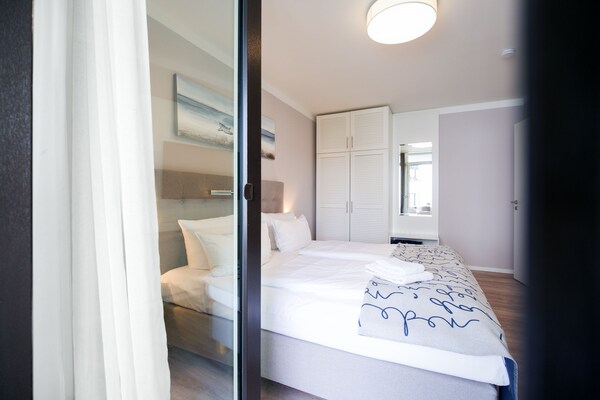 Foto van Travemuende Overdekte Balkon Suite - Vakantiehuis in Travemünde - BedRoom