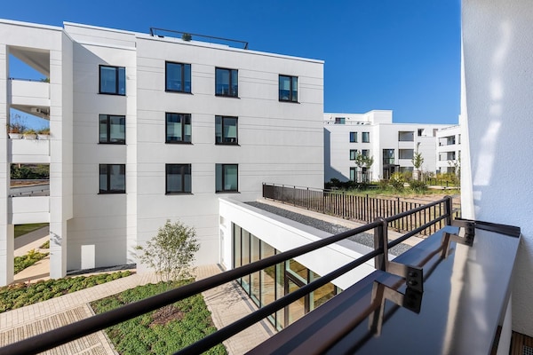 Foto van Travemuende Overdekte Balkon Suite - Vakantiehuis in Travemünde - TerraceBalcony