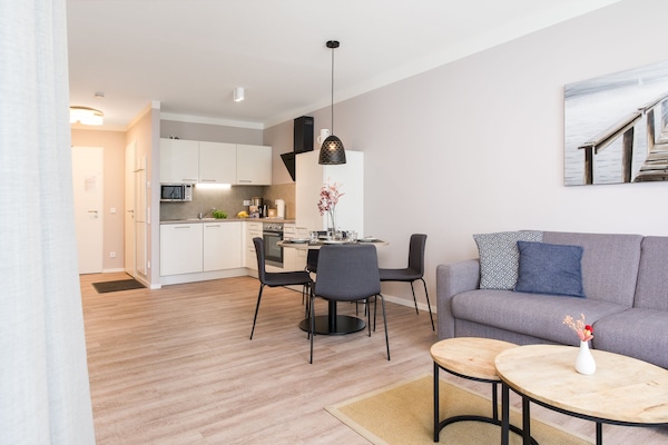 Foto van Travemuende Overdekte Balkon Suite - Vakantiehuis in Travemünde - DiningRoom