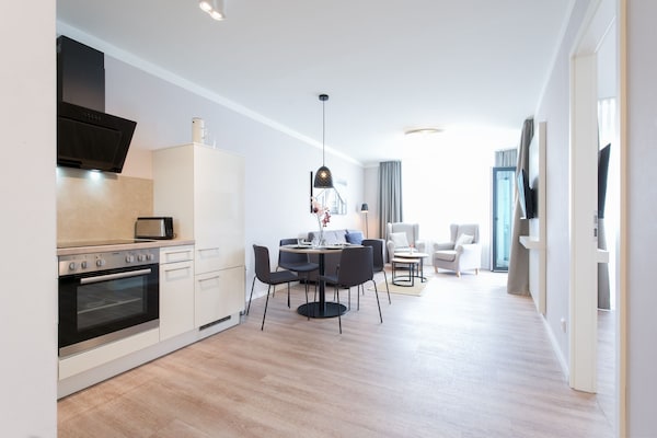 Foto van Travemuende Overdekte Balkon Suite - Vakantiehuis in Travemünde - DiningRoom