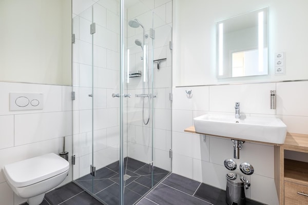 Foto van Hondvriendelijk appartement in Travemünde - Vakantiehuis in Travemünde - BathRoom