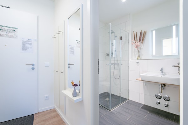 Foto van Hondvriendelijk appartement in Travemünde - Vakantiehuis in Travemünde - BathRoom