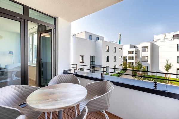 Foto van Hondvriendelijk appartement in Travemünde - Vakantiehuis in Travemünde - TerraceBalcony