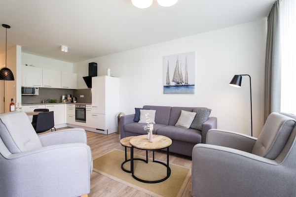 Foto van Hondvriendelijk appartement in Travemünde - Vakantiehuis in Travemünde - LivingRoom