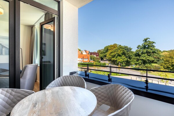 Foto van Parkview Baltic Escape voor 4 - Vakantiehuis in Travemünde - TerraceBalcony